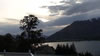 Dawn from the hotel in Queenstown 