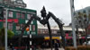 Sculpture given by Weta workshop to Wellington 