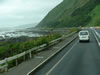 Leaving Wellington, along the coast 