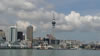 Sky tower from the ferry to Birkenhead 