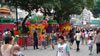 Hong Kong, Outside Park Lane shopping in Kawloon, Lanterns 