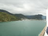 On board the interislander, Leaving Picton 
