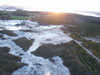 Helicopter flight over lake Rotorua to Mount Tarawera &ndash; on the way back 